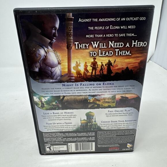 Guild Wars: Nightfall - PC‎ - Video Game - GOOD Includes Slip Cover - Picture 4 of 5
